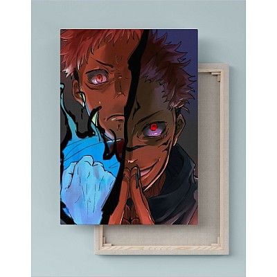 Quadro Decorativo Canvas Jujutsu Kaisen Yuji Itadori 01